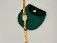 Luch goldplated vintage dameshorloge - made in ussr - afbeelding 3 van  8