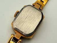 Luch goldplated vintage dameshorloge - made in ussr - afbeelding 6 van  8