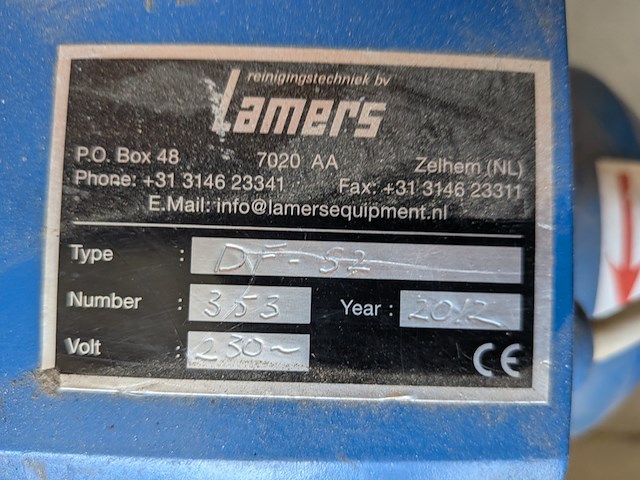 Luchtafzuiger lamers, df-52, bouwjaar 2012 - afbeelding 5 van  5