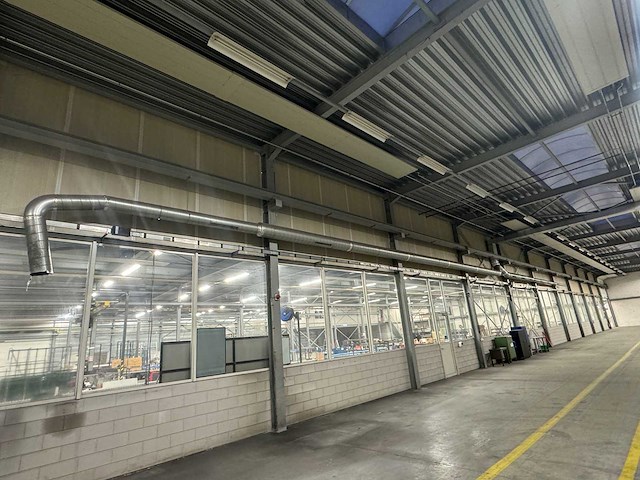 Luchtafzuiginstallatie v.v. rucon rif 450 industriële centrifugaalventilator + 75 meter kanaalwerk - afbeelding 9 van  11