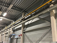 Luchtafzuiginstallatie v.v. rucon rif 450 industriële centrifugaalventilator + 75 meter kanaalwerk - afbeelding 2 van  13