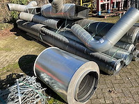 Luchtafzuiginstallatie v.v. rucon rif 450 industriële centrifugaalventilator + 75 meter kanaalwerk - afbeelding 4 van  13