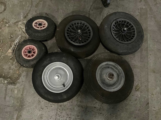 Luchtband + velg (6x) - afbeelding 1 van  3