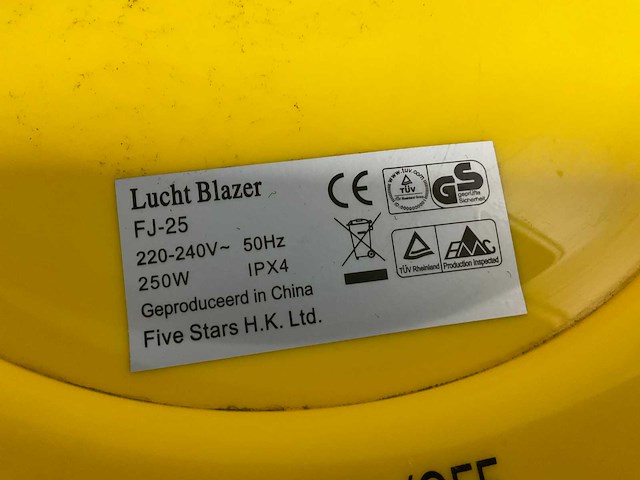 Luchtblazer - afbeelding 2 van  2