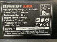 Luchtcompressor - 100 liter - daewoo - afbeelding 5 van  14