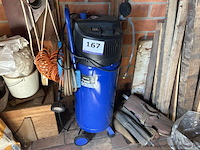 Luchtcompressor einhell tck 241/50, bouwjaar 2016, met een tankinhoud van 50 liter. voorzien van een vermogen van 1,5 kw en een aansluiting van 230 v. - afbeelding 1 van  2