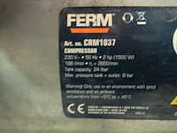 Luchtcompressor ferm, crm1037, bouwjaar 2012 - afbeelding 5 van  5