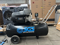 Luchtcompressor met accessoires, sgs - afbeelding 1 van  12