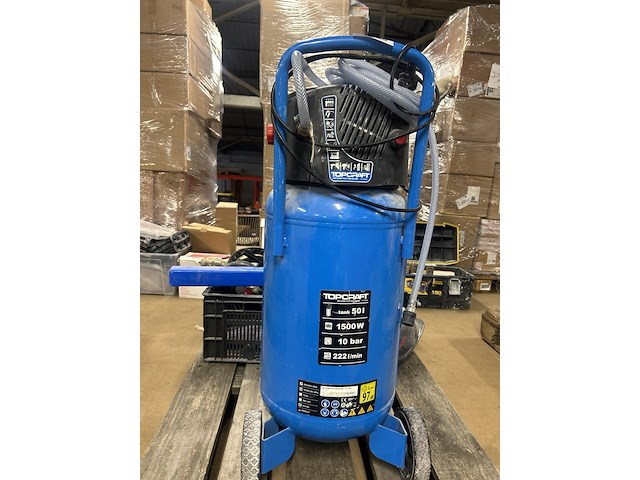 Luchtcompressor topcraft - afbeelding 1 van  5