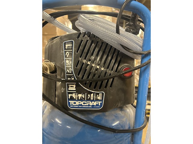 Luchtcompressor topcraft - afbeelding 4 van  5