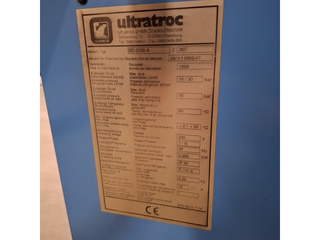 Luchtdroger , ultratroc, sd0130a, blauw, 1998 - afbeelding 6 van  6