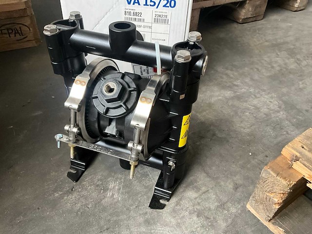 Luchtgedreven membraanpomp (2x) - afbeelding 2 van  8