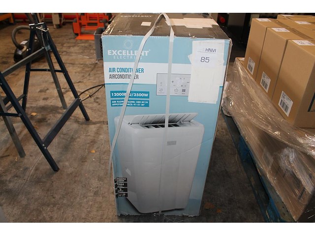 Luchtkoeler / airco excellent electrics 12000btu 3500w. - afbeelding 1 van  2