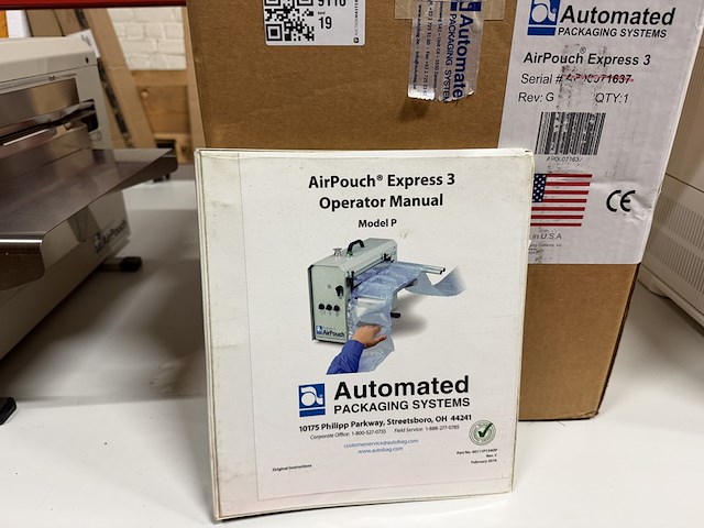 Luchtkussenmachine airpouch, express 3 - afbeelding 6 van  6
