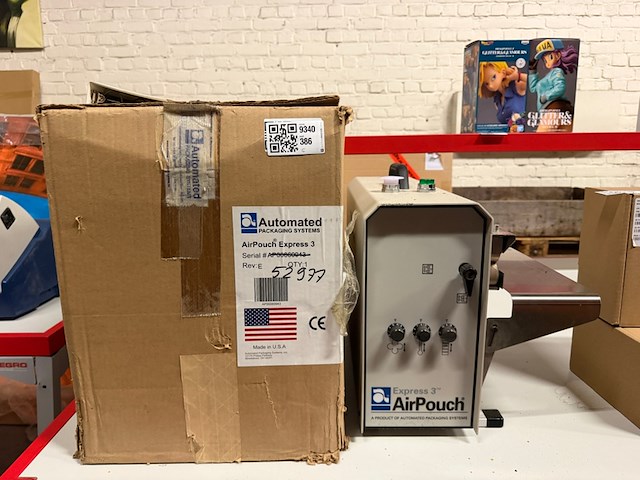 Luchtkussenmachine, airpouch, express 3 - afbeelding 1 van  6