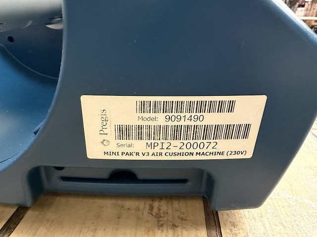 Luchtkussenmachine mini pak'r v3 - afbeelding 7 van  8
