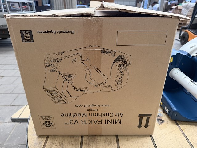 Luchtkussenmachine mini pak'r v3 - afbeelding 8 van  8
