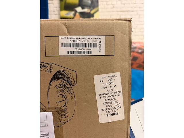 Luchtkussenmachine, mini pak'r v3 - afbeelding 5 van  6