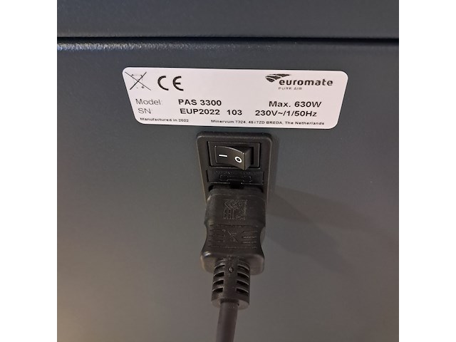 Luchtreiniger, euromate, pure air shield 3300 - afbeelding 6 van  9