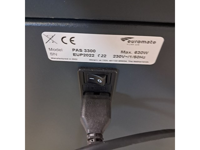 Luchtreiniger, euromate, pure air shield 3300 - afbeelding 6 van  8