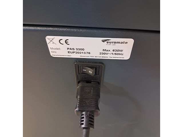 Luchtreiniger, euromate, pure air shield 3300 - afbeelding 4 van  6