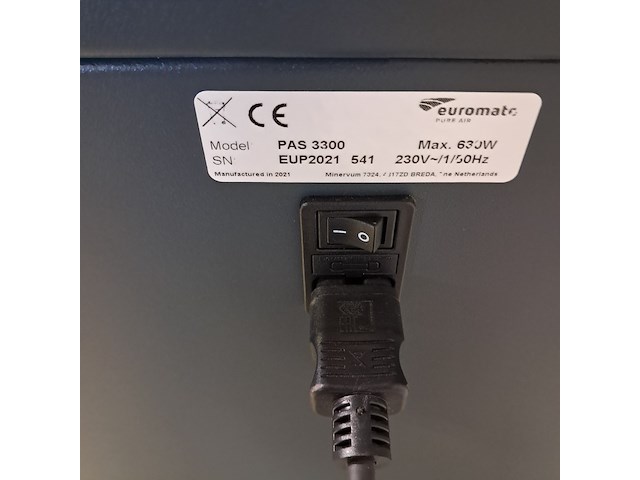 Luchtreiniger, euromate, pure air shield 3300 - afbeelding 4 van  6