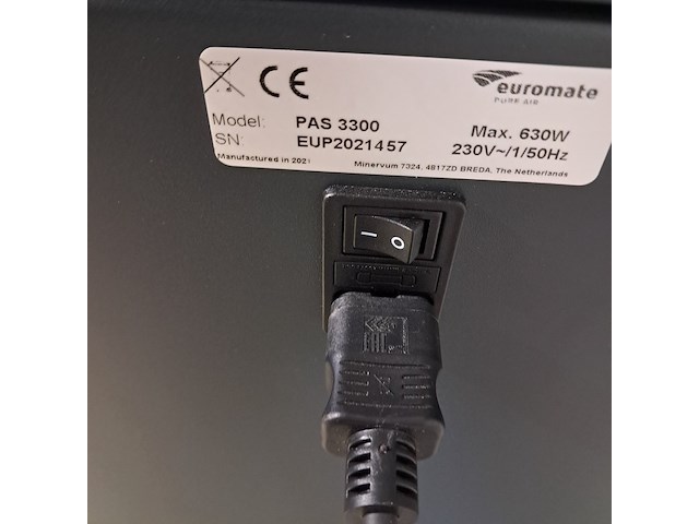 Luchtreiniger, euromate, pure air shield 3300 - afbeelding 4 van  7