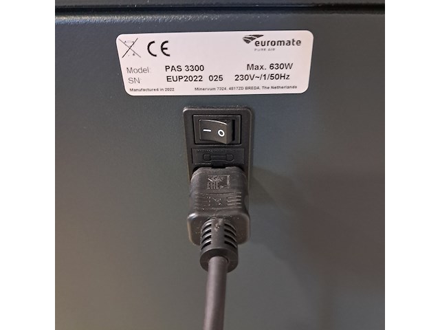 Luchtreiniger, euromate, pure air shield 3300 - afbeelding 4 van  6