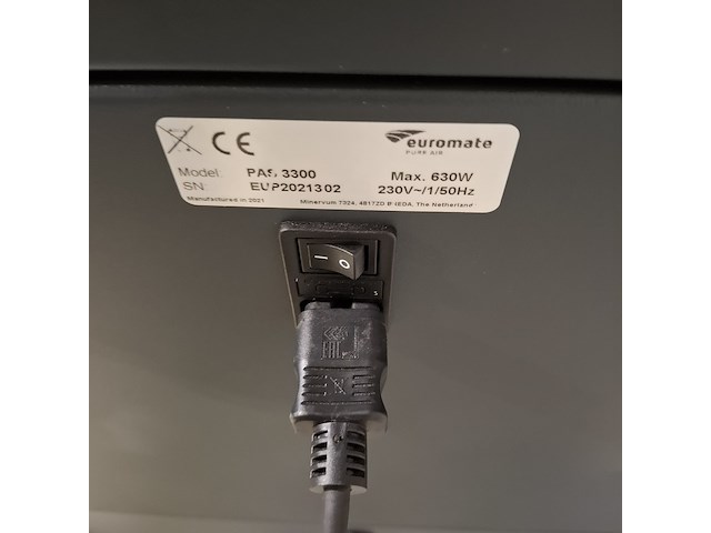 Luchtreiniger, euromate, pure air shield 3300 - afbeelding 4 van  6