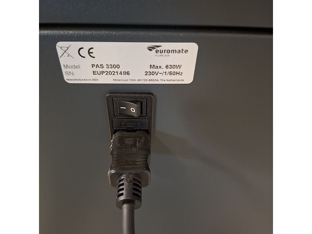 Luchtreiniger, euromate, pure air shield 3300 - afbeelding 4 van  6