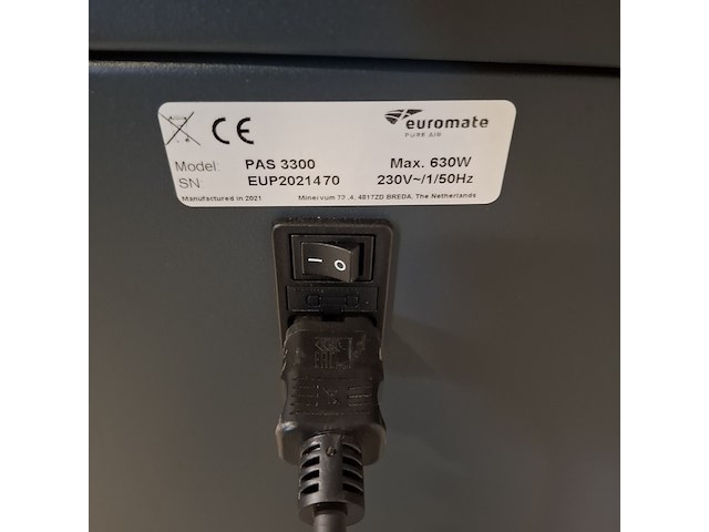 Luchtreiniger, euromate, pure air shield 3300 - afbeelding 4 van  6