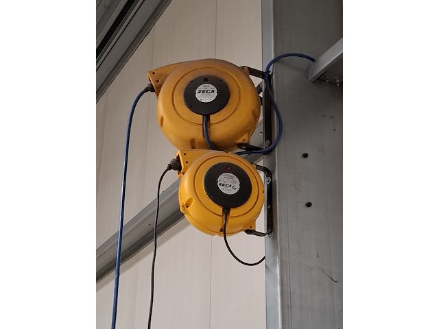 Luchtslanghaspel en stroomkabelhaspel zeca - afbeelding 2 van  2