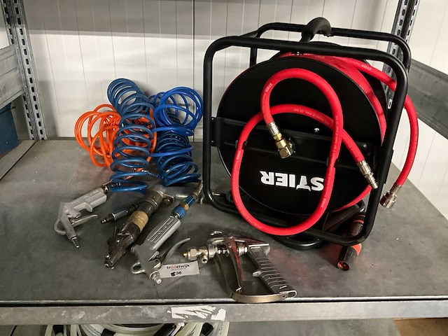Luchtslanghaspel & pneumatische gereedschap - afbeelding 1 van  3