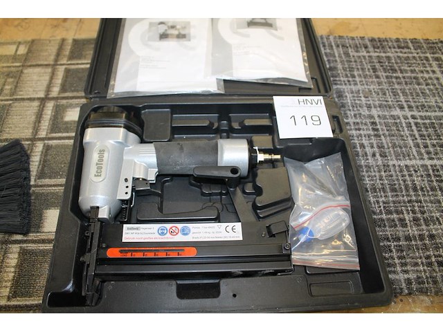 Luchttacker ecotools 6n2d in kunststof koffer. - afbeelding 1 van  2