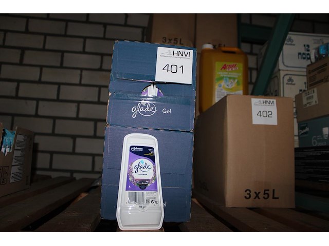 Luchtverfrisser lavendel glade. 16 stuks in 4 dozen. - afbeelding 1 van  2
