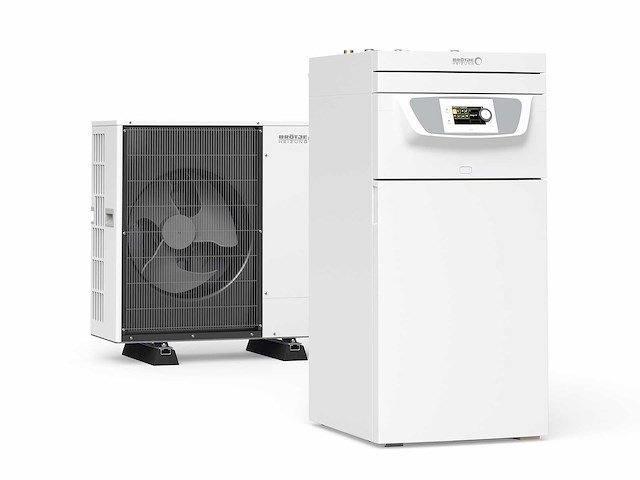 Lucht/water-warmtepomp 11kw - blw mono-k met verwarmelement - afbeelding 1 van  6