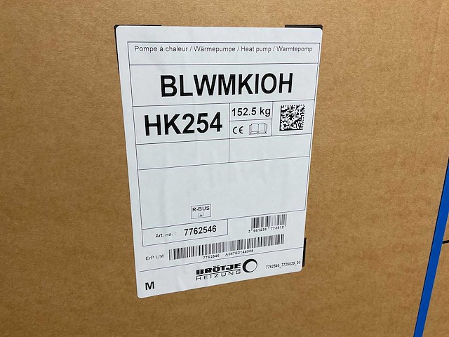 Lucht/water-warmtepomp 11kw - blw mono-k - afbeelding 4 van  4