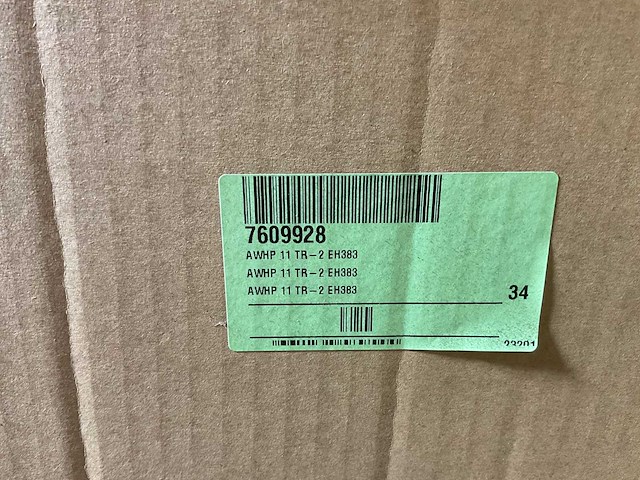 Lucht/water-warmtepomp 11kw - blw split (c) met verwarmelement (2x) - afbeelding 5 van  8