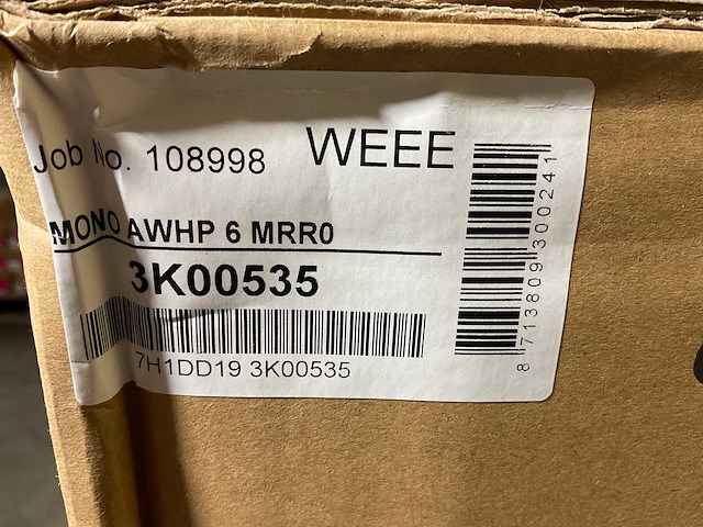 Lucht/water-warmtepomp 6kw - blw mono - afbeelding 5 van  7