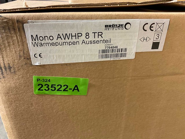 Lucht/water-warmtepomp 8kw - blw mono (4x) - afbeelding 3 van  6