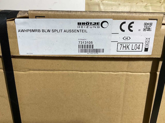 Lucht/water-warmtepomp 8kw - blw split (c) - afbeelding 8 van  10