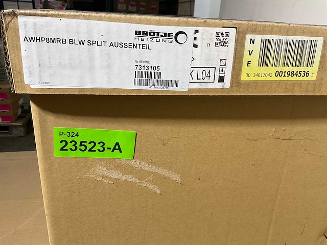 Lucht/water-warmtepomp 8kw - blw split (c) - afbeelding 7 van  10