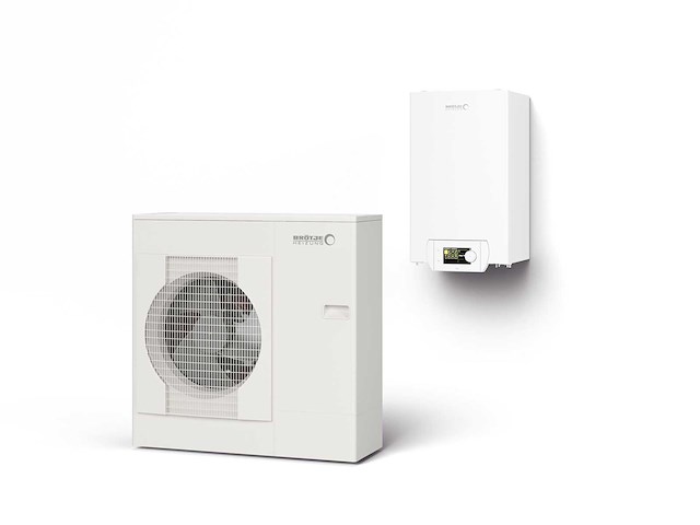 Lucht/water-warmtepomp 8kw - blw split (c) - afbeelding 1 van  5