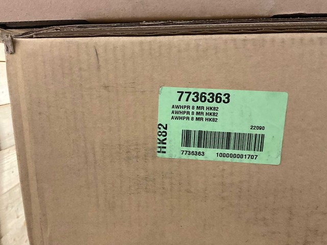 Lucht/water-warmtepomp 8kw - blw split d - afbeelding 12 van  13