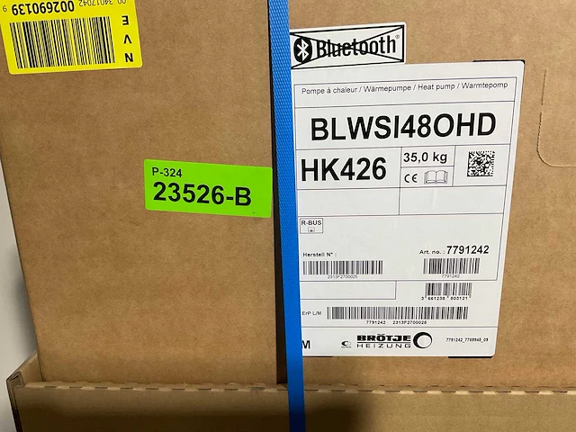 Lucht/water-warmtepomp 8kw - blw split d - afbeelding 5 van  13
