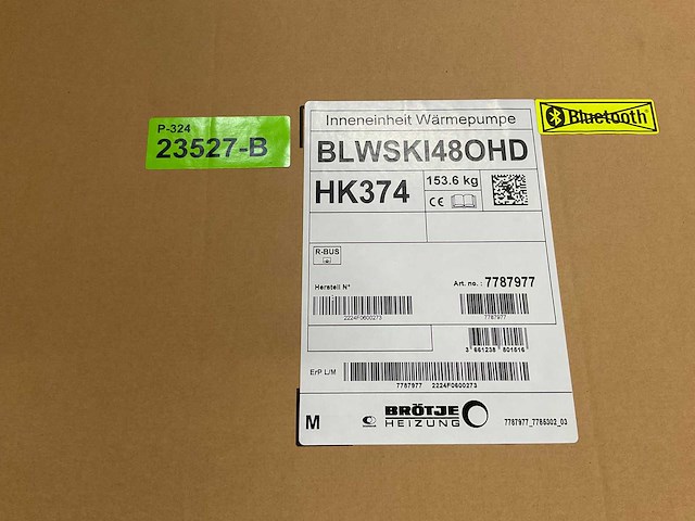 Lucht/water-warmtepomp 8kw - blw split-k d - afbeelding 5 van  13