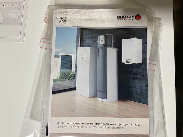 Lucht/water-warmtepomp 8kw - blw split-p (c) met verwarmelement - afbeelding 1 van  8