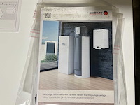 Lucht/water-warmtepomp 8kw - blw split-p (c) met verwarmingselement - afbeelding 1 van  11