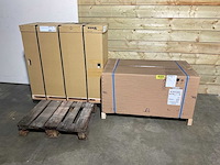 Lucht/water-warmtepomp 8kw - blw split-p (c) met verwarmingselement