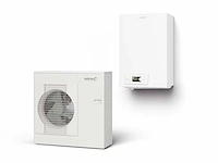 Lucht/water-warmtepomp 8kw - blw split-p (c) met verwarmingselement
